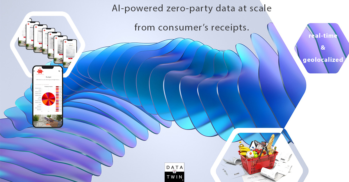 Zero-party data at scale from consumer's receipts.